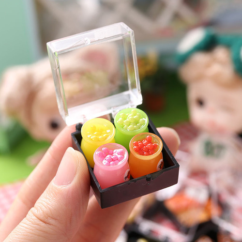 Miniature food and play dessert cake mini model 1:12 minutes ob11 dollhouse accessories dollhouse toys diy