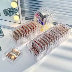 轻奢款抽屉收纳盒塑料多层化妆品盒子长方形透明亚克力桌面分格盒