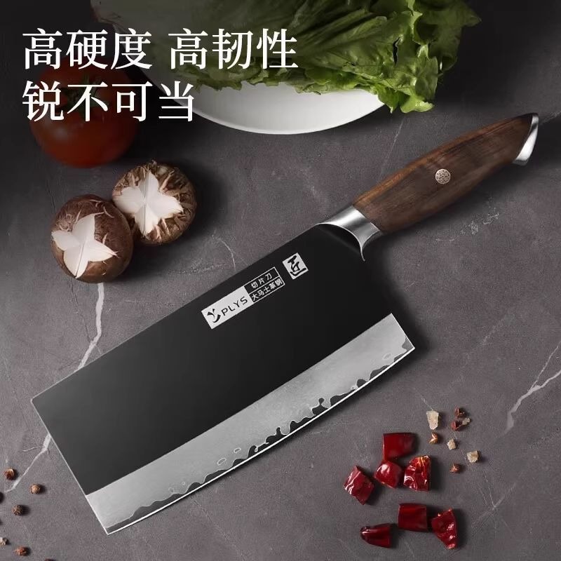 Yangjiang cuchillo de cocina cuchillo de corte de carne de cocinero super rápido afilado forjado cuchillo de cocina para cortar verduras herramientas domésticas pueden ser distribuidas