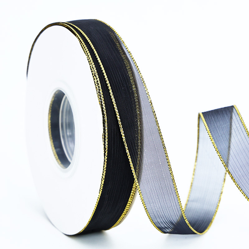 Caja de regalo de hilo de nieve de alambre de oro, pastel de flores, hilo de nieve hecha a mano, barra de DIY, accesorios, cinta de flores