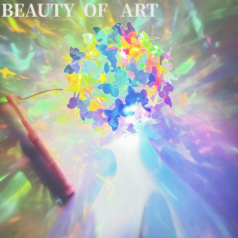蝴蝶花灯1