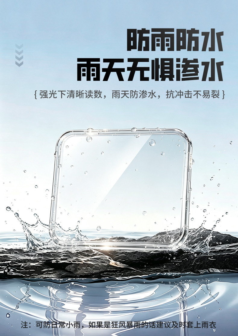 Suitable for Tailing Model 3: Waterproof screen film, instrument panel cover, and high-definition, transparent instrument shell accessories