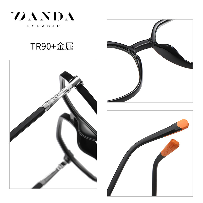 Nuevos niños miopía gafas marco europeo y americano de la moda de contraste de color a juego TJ857 ultra-ligero TR90 anti-azul gafas de luz