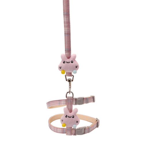 Pet I-shaped traction rope, new cat traction rope, cat leash, cat and dog chain, I-shaped back traction rope wholesale