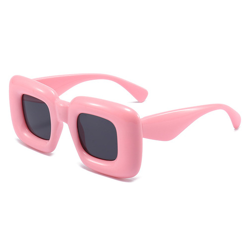 New cross-border European and American fashion sunglasses inflatable and inflatable funny catwalk street photography sunglasses personalized colorful glasses