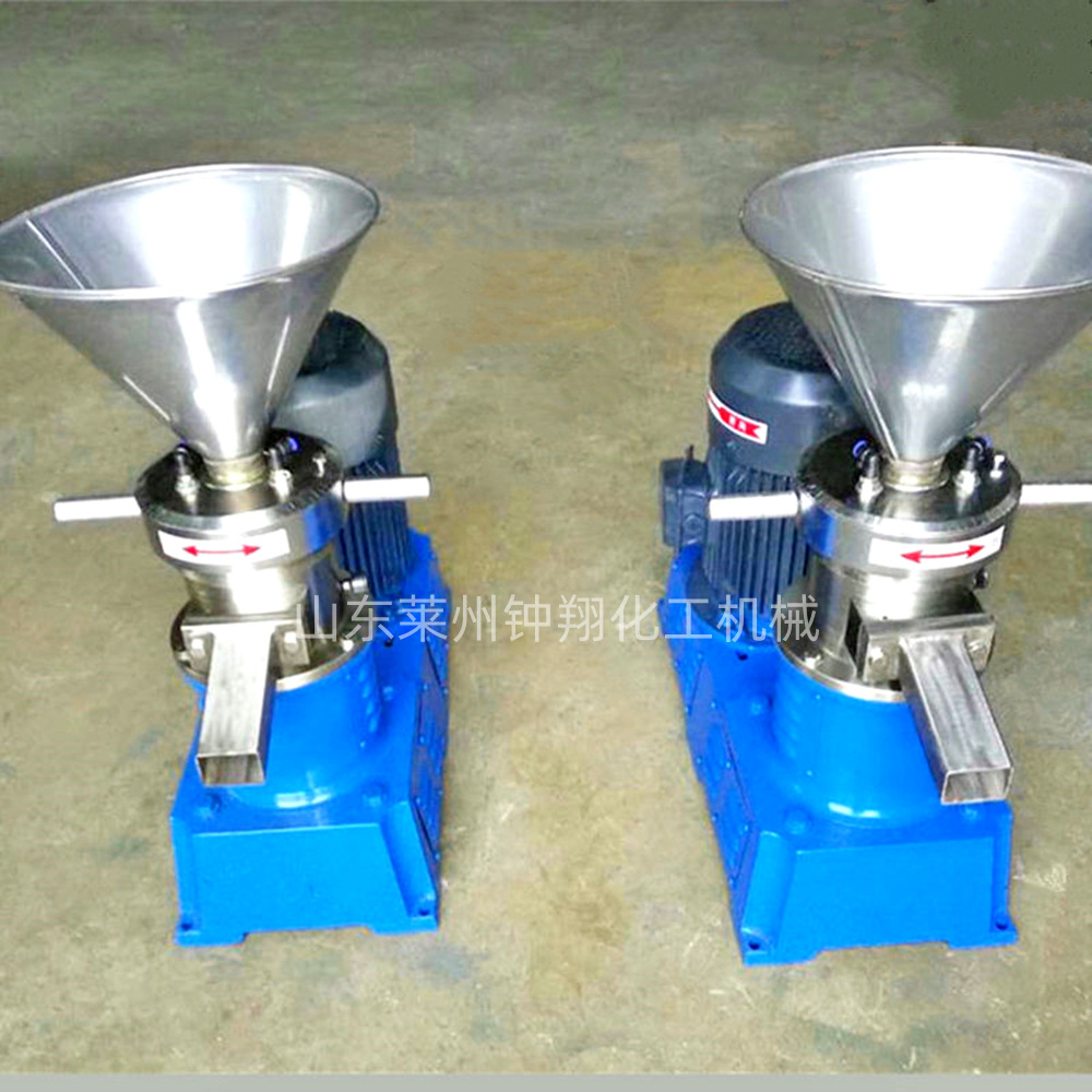 小型分体式胶体磨  花生酱杏仁酱果酱研磨机 立式胶体磨