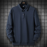 Осенняя футболка polo, рубашка, однотонный базовый приятный телу трендовый лонгслив