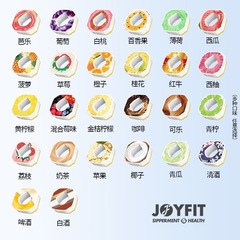 ジョイフィット プレイリング 26種類のフレーバー（1リングで水を10～15リットル飲める） プレイボトルアクセサリー センスリング