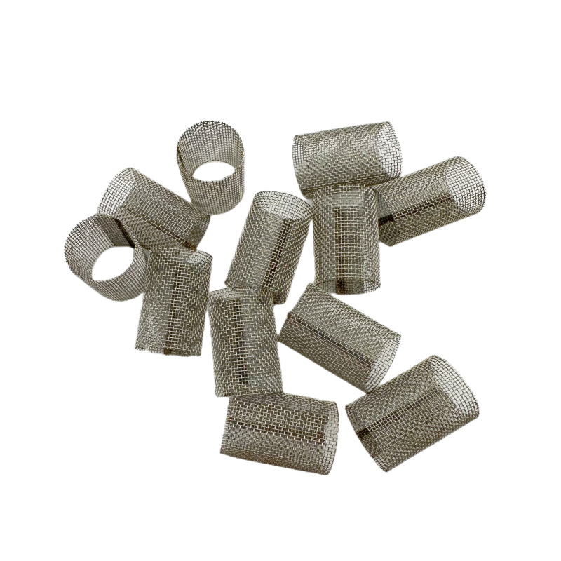 304不锈钢编织过滤筒小型过滤网筒Y型过滤管 管道过滤筒