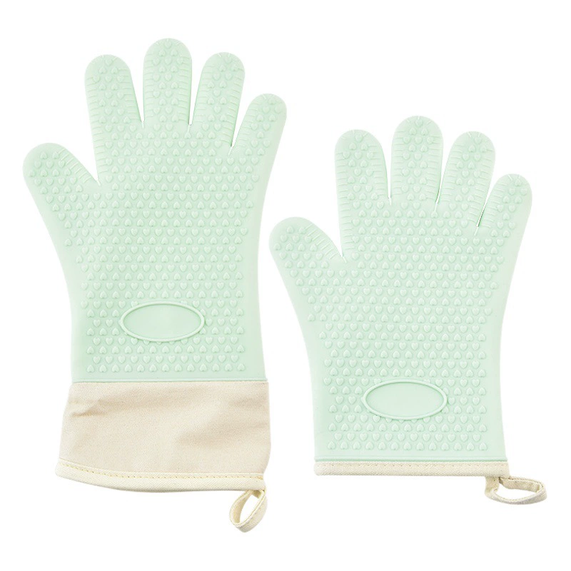 Оптовая Продажа с фабрики силиконовые теплоизоляционные перчатки творческие бытовые кухонные теплоизоляционные перчатки для духовки Силиконовые перчатки для микроволновой печи