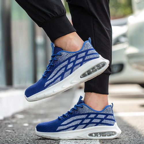 Cross-border Feizhi summer labor protection shoes for men and women, anti-smash, anti-puncture, breathable safety shoes, ultra-light work shoes