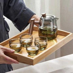 耐熱玻璃茶具套裝家用高硼硅玻璃煮茶泡茶壺茶壺套裝茶具禮盒批發