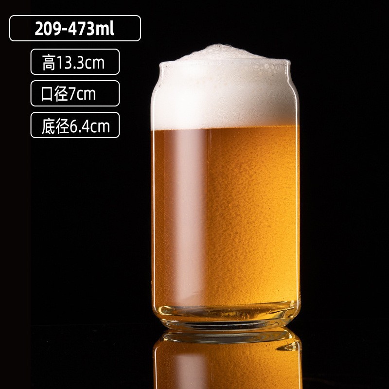 Gran capacidad al por mayor taza de cerveza gruesa taza de jugo taza de bebida taza de cerveza fina conjunto de logotipo impresa