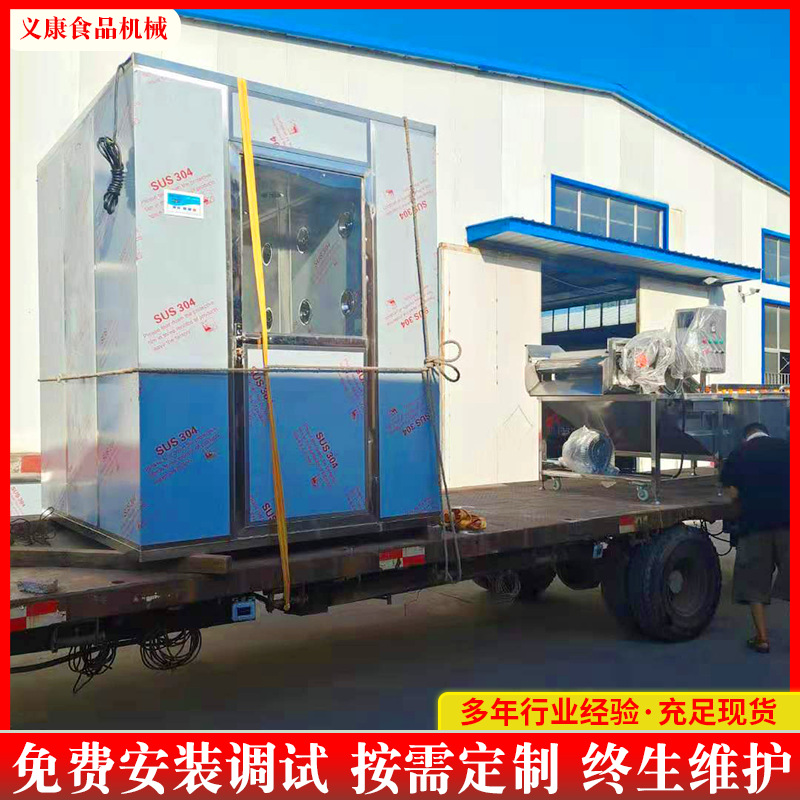 无尘车间自动门风淋室 自动门风淋室 单人单吹双人双吹风淋室