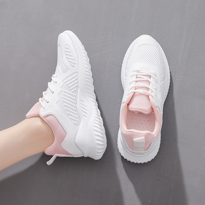 2023 primavera y verano nuevos zapatos deportivos para mujer Alpha pequeños zapatos para correr de coco zapatos de mujer zapatos casuales de malla única mujer a005