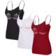 Cross-Border Export 2Pc Long Style with Chest Pad, Beautiful Back Camisole, Inner Wear T-Shirt, All-In-One Inner Layering Shirt Modal