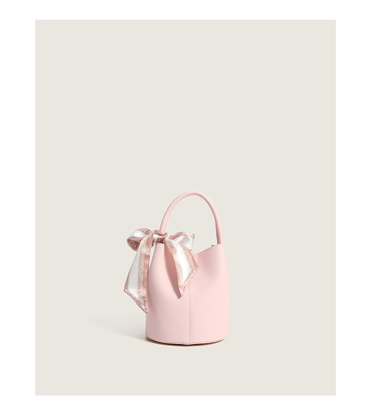 Fashion White One-shoulder Crossbody Portable Basket Women's Bag display picture 5