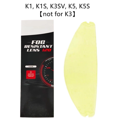 Helmet Lens Anti-Fog Sticker Compatible with K1 K5 Pista X14 Z7 Z8 Rx7X High-Quality Waterproof Anti-Fog (Dəbilqə (Kaska) aksesuarları) - imported-k1-anti-fog-sticker