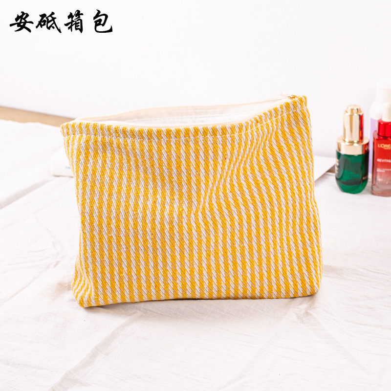 工厂手拿帆布卡包钥匙包手机包洗漱包布艺拉链零钱包化妆品收纳包
