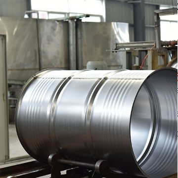 厂家210L全新蓝色金属烤钢桶