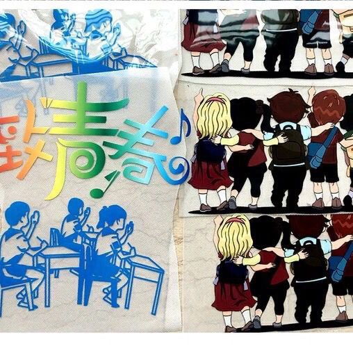 柯式烫画工厂热转印2021新款图案潮牌衣服T恤logo印花姓名贴