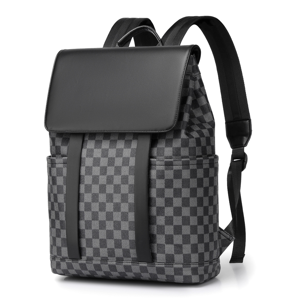 New style backpack, business casual, large capacity, suitable for business trips, commuting, and travel, stylish, wear-resistant, lightweight men's backpack