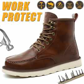 A 59766 Men's Retro Work Boots 复古工装靴 跨境亚马逊欧美