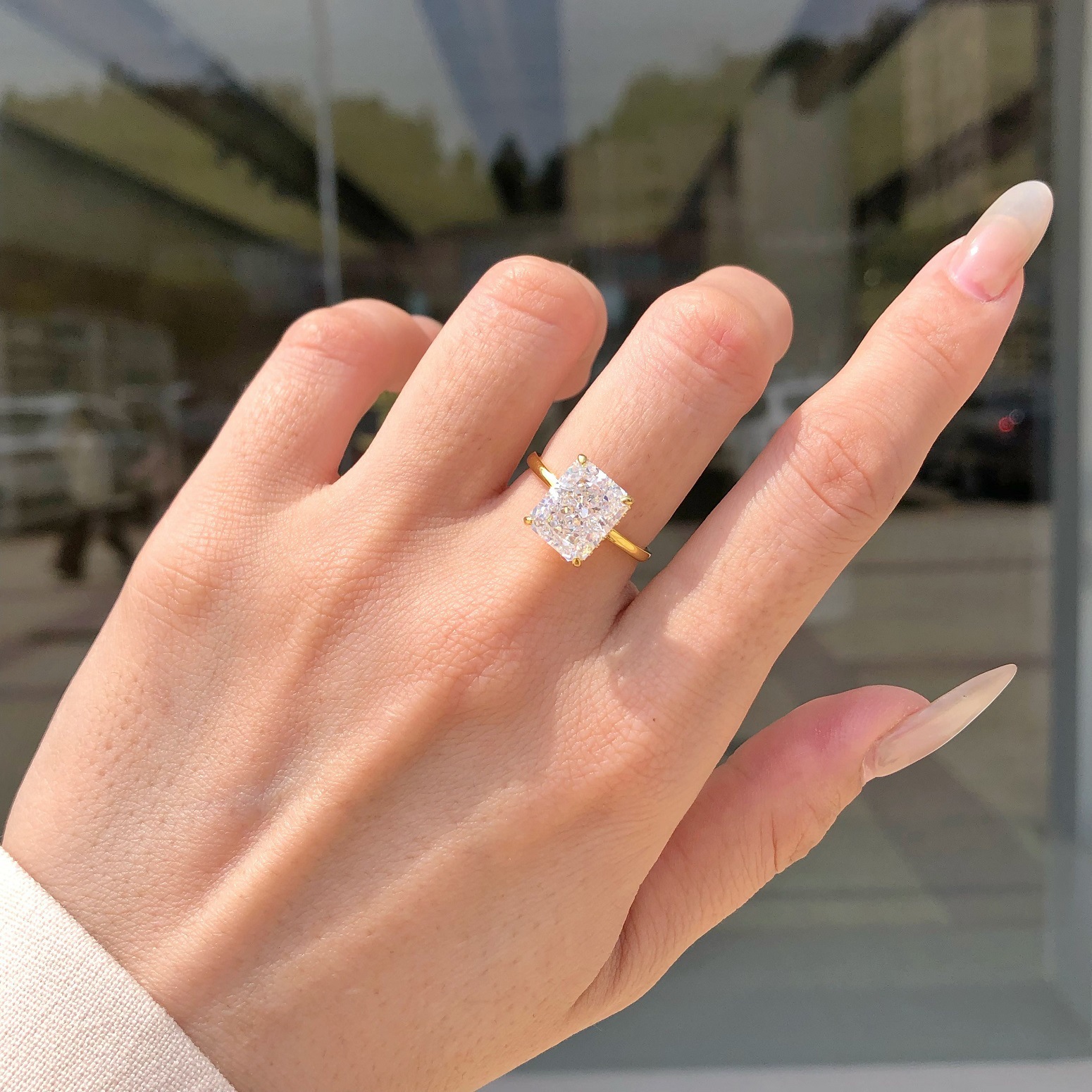 6g Weight Zircon Inlay Material Rings Classification 5, 9 Ring Size 1 Piece Quantity Holiday, Daily Occasion 925 Sterling Silver Material Geometric, Heart Shape Pattern Women's Gender Plating, Inlay Design Elegant Style 925 Sterling Silver Zircon Geometric Heart Shape Rings 32