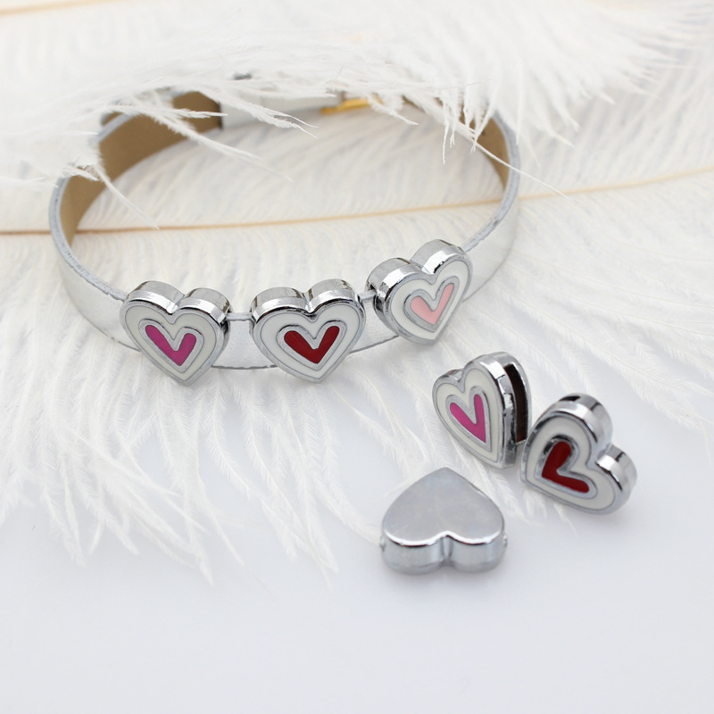 1 Piece Alloy Heart Shape Beads display picture 2