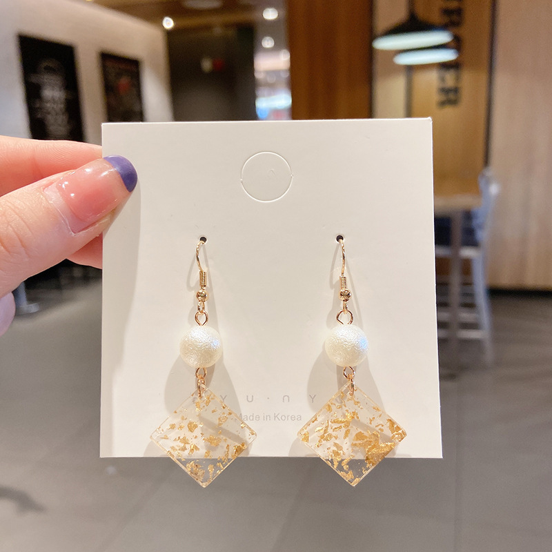 Pendientes de aleación moda coreana, estilo lujo ligero, ideales para puestos callejeros, mercado nocturno y ventas en vivo, al por mayor