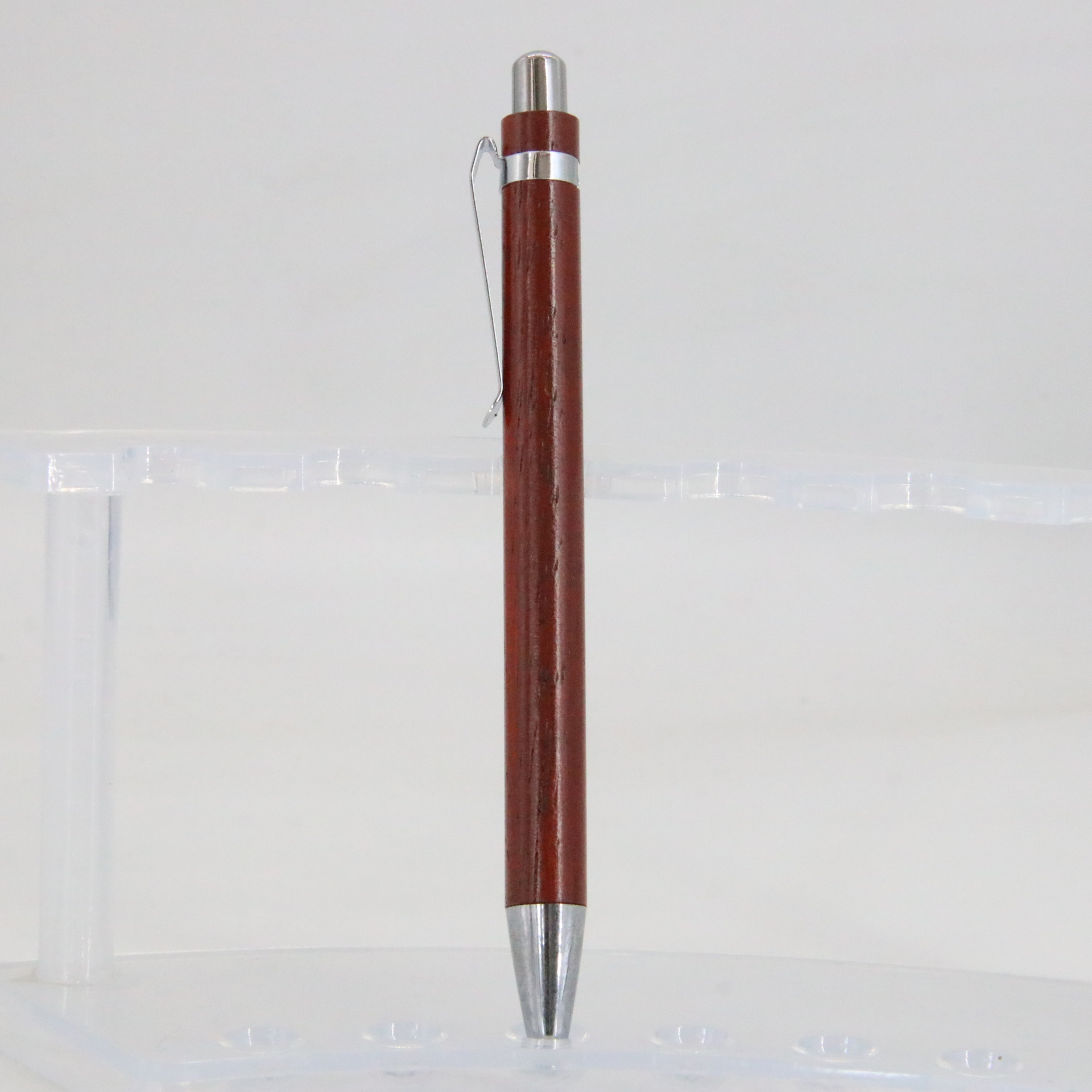 Rosewood prensa bolígrafo suministros de la Escuela de oficina láser logo fábrica al por mayor de metal en stock al por mayor