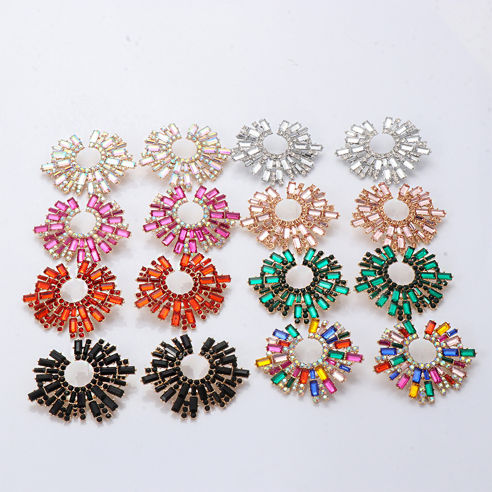 Pendientes Elegantes De Diamantes De Moda Coreana display picture 22