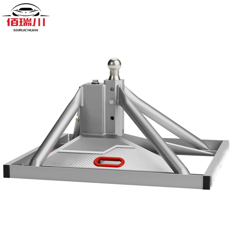 Пятый раунд черного рельса для монтажа RV кемпер Гусиная шея адаптер 3200 рельсовый монтажный крюк комплект