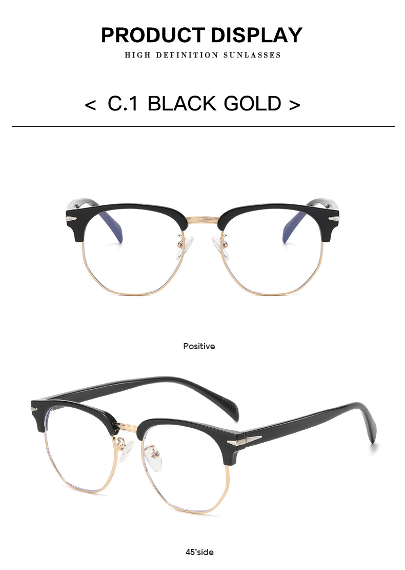 96g Weight Half Frame Glasses Structure Sunglasses Classification Tac, UV400 Protection Lens Material Special-Shaped Mirror Glasses Style Holiday, Travel, Party Occasion Solid Color Pattern All Seasons Season Women's Gender Retro, Sweet Style Retro Sweet Solid Color Tac UV400 Protection Special-Shaped Mirror Half Frame Women's Sunglasses 11
