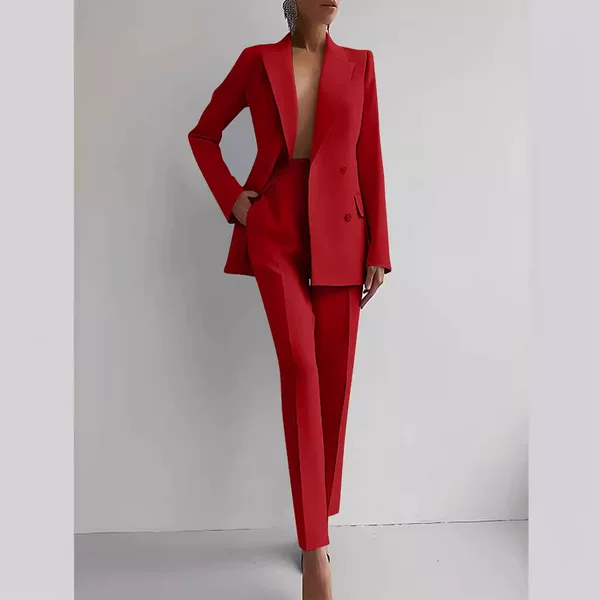 2024 Spring Amazon Foreign Trade Cross-border Fashion Casual Business Wear Women's Suit suit