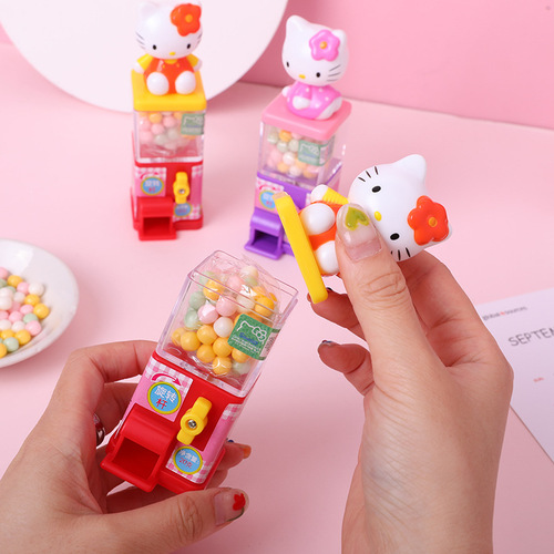 Cute Sugar Play Paw Patrol Kitty Cat Candy Vending Machine Toy Candy Toys Children's Gifts Wholesale Retail