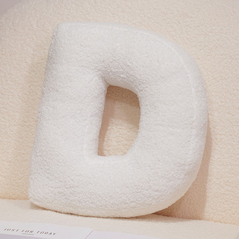 Cojín de Peluche con Forma de Letra de Felpa Decorativo para Fotografía image 36