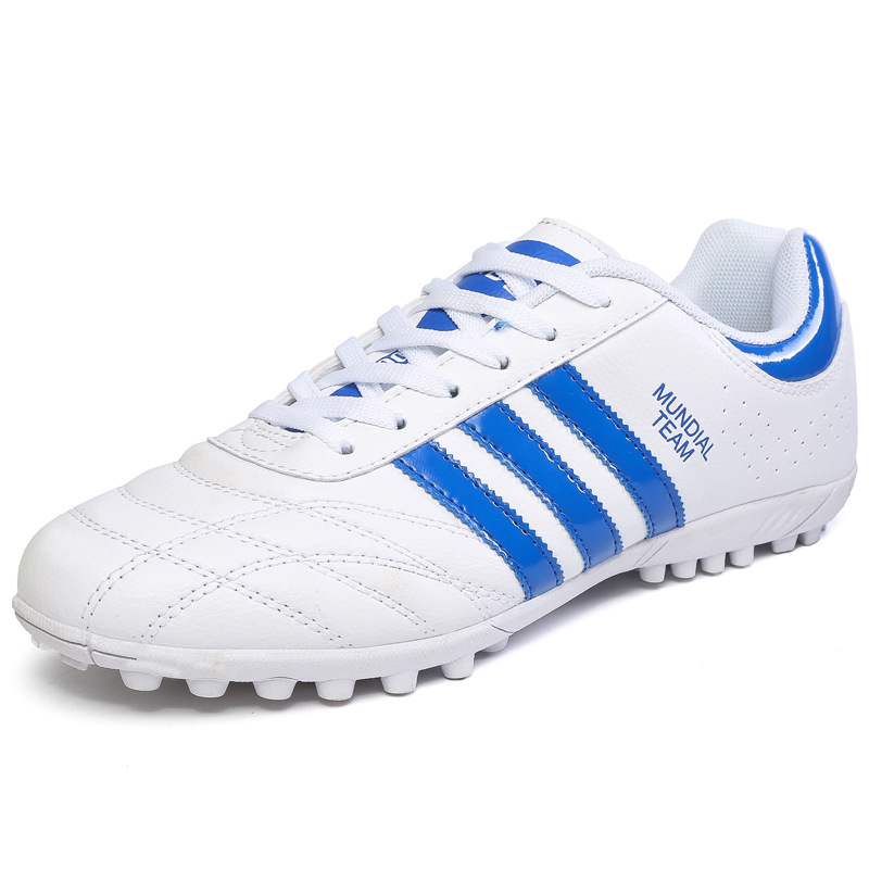 Blanco azul-clavos rotos