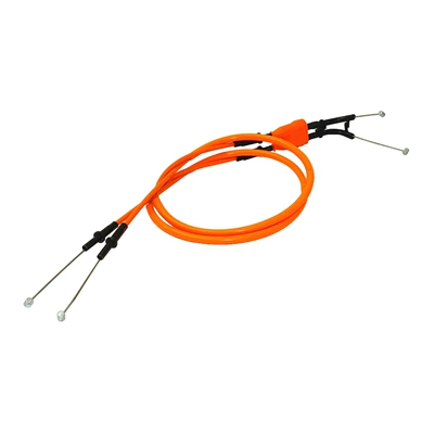 Motorcycle frame 09-23 Motorcycle Throttle Cable - orange-throttle-cable