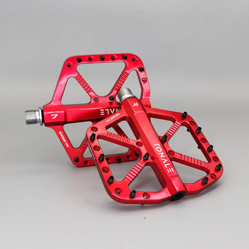 MTB Fahrradpedal Titan rutschfeste CNC 3-Lager Aluminiumlegierung Fahrradpedale Radfahren Fußpedale für Mountainbike-Zubehör – Detail 15