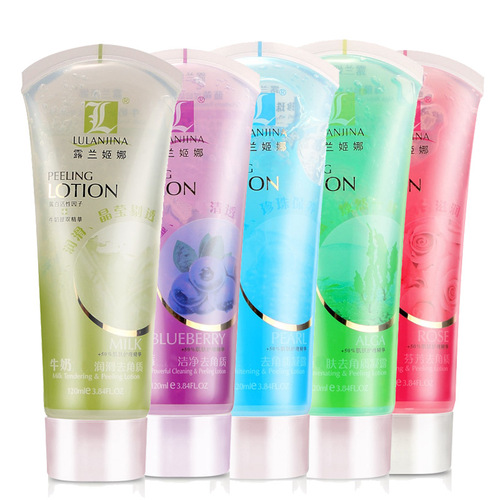 Lily Palace Aloe Vera Exfoliating Gel Facial Essence Cleansing Gel Dead Skin Acid Facial Scrub