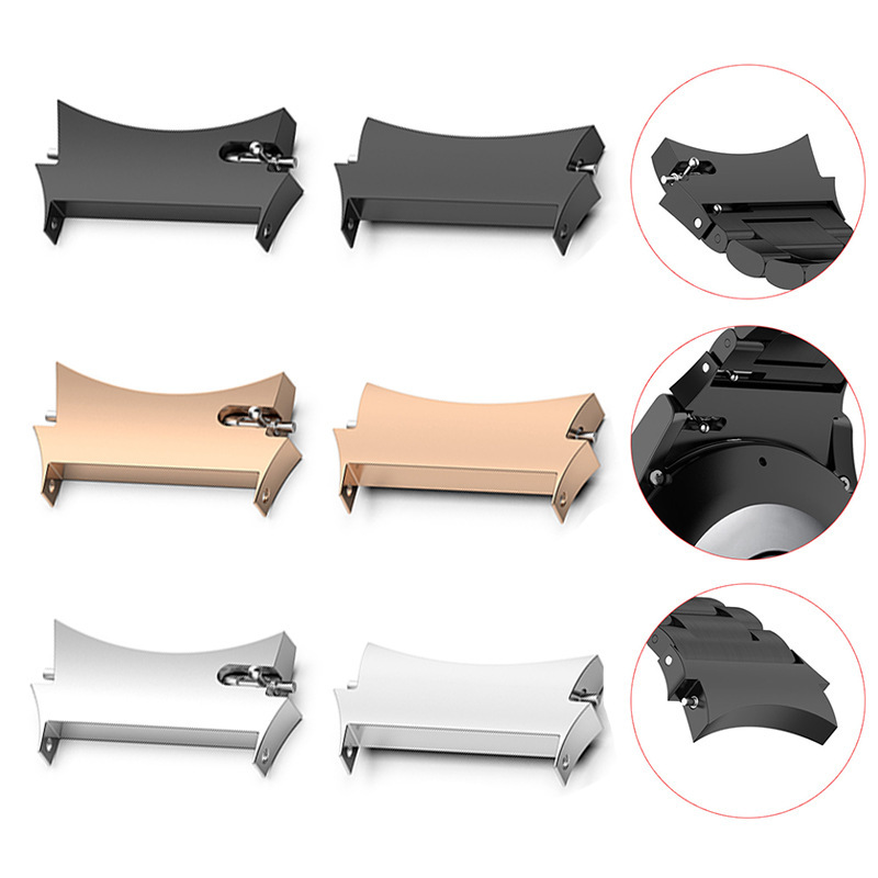 Applicable to Samsung Galaxy Watch Classic/4 Universal strap stainless steel connector head grain 20mm