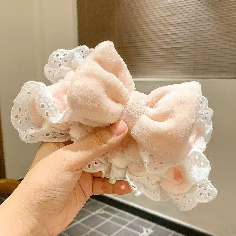 ぬいぐるみ洗顔ヘッドバンド、女性用フェイシャルマスク、洗顔ヘッドバンド、防水防湿ヘッドバンド、ヘッドバンド、ヘアアクセサリー|undefined
