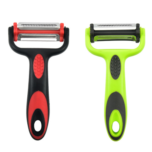 Peeling knife three-in-one melon peeler multi-function rotating fruit and vegetable peeler apple peel potato peeler melon peeler
