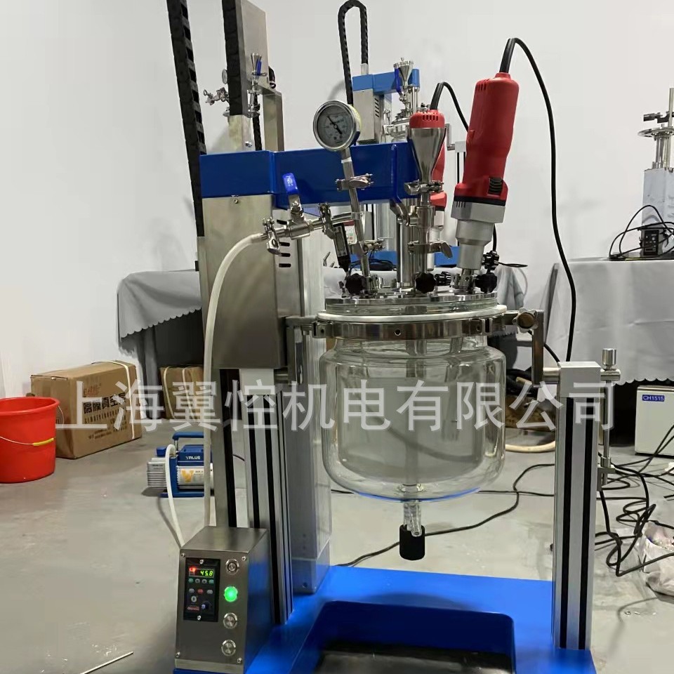 实验室压力反应釜 非标强酸碱真空均质乳化机 高粘度搅拌反应器