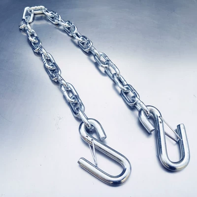 1 m long galvanized anti-off chain Trailer connector RV modification accessories tractor hook (Other Car Modifications)