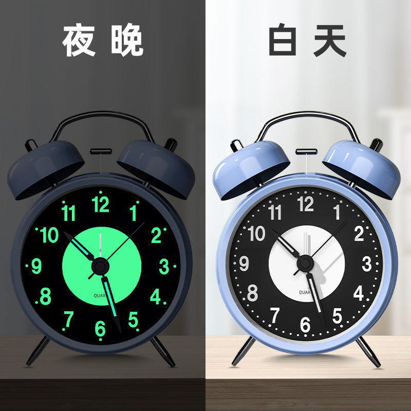 2025 nuevo reloj de despertador mecánico estudiantes de secundaria y secundaria ancianos despierta carga pequeña alarma