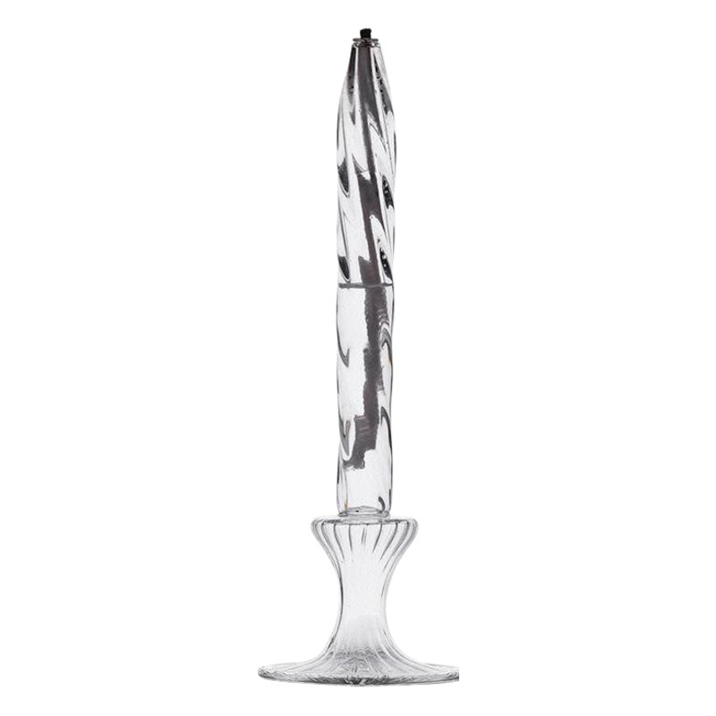 FUENTE directo de fábrica creativa de cristal transparente candelabro de cristal lámpara de aceite Europea creativa decoración del hogar