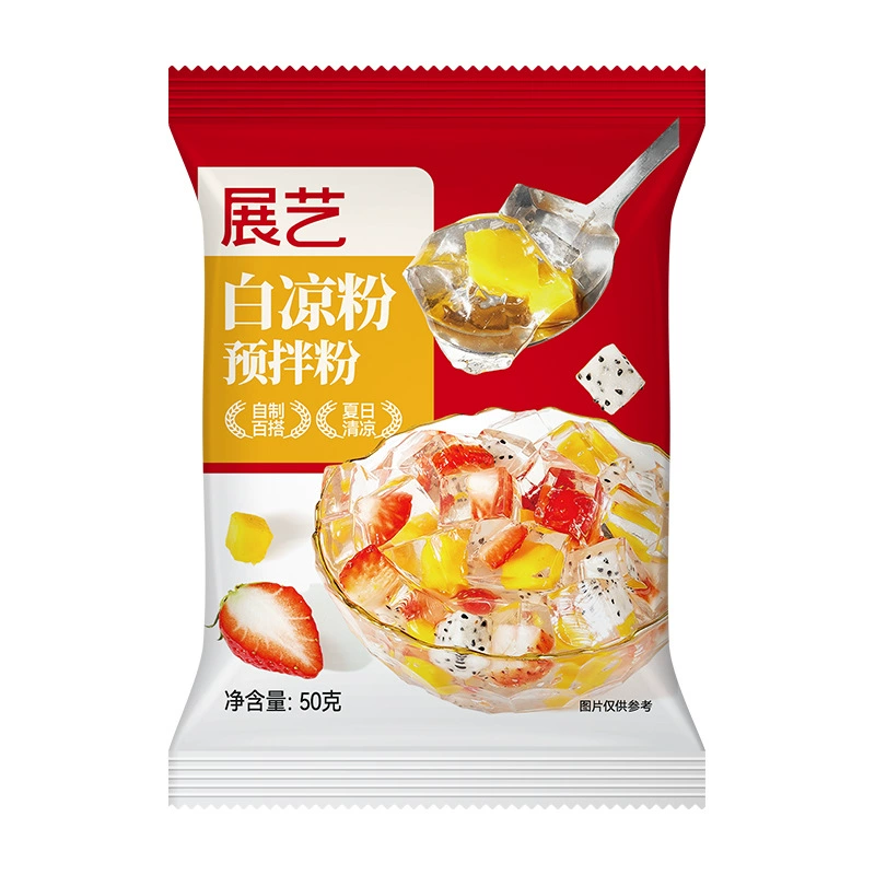 Zhanyi белый желе черный желе порошок желе 50 г/100 г домашний порошок желе