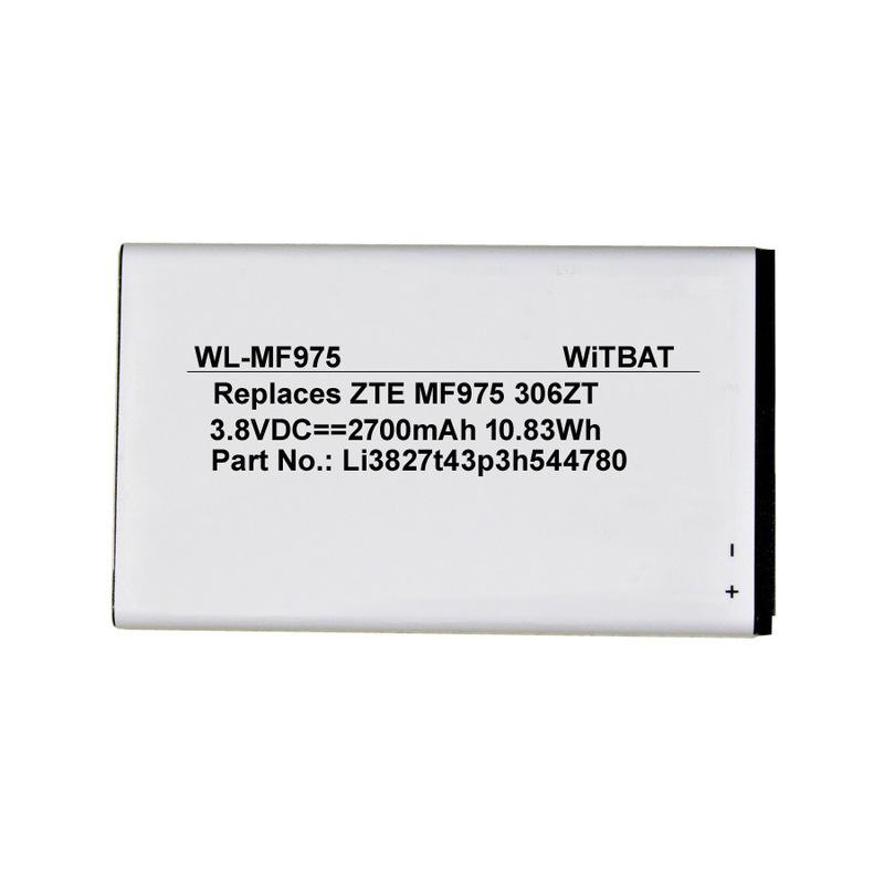 Suitable for Zte Zte 303Zt Mf975 Wireless Router Battery Li3827T43P3H544780